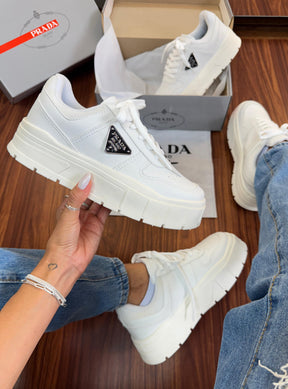 Tênis Prada Milano Plataforma - Premium.