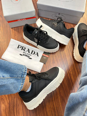 Tênis Prada Milano Plataforma - Premium.