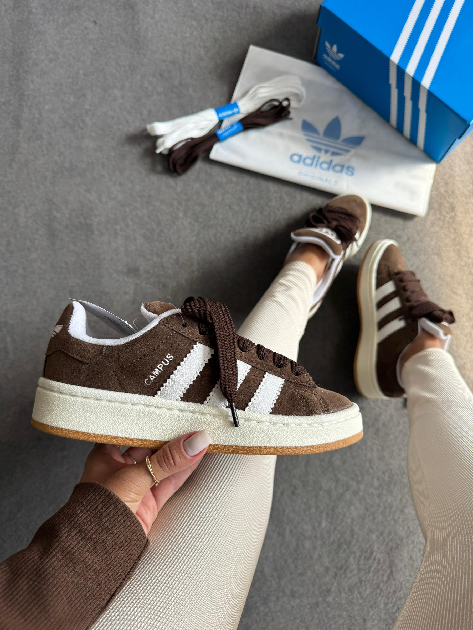Adidas Campus Chocolate - Premium