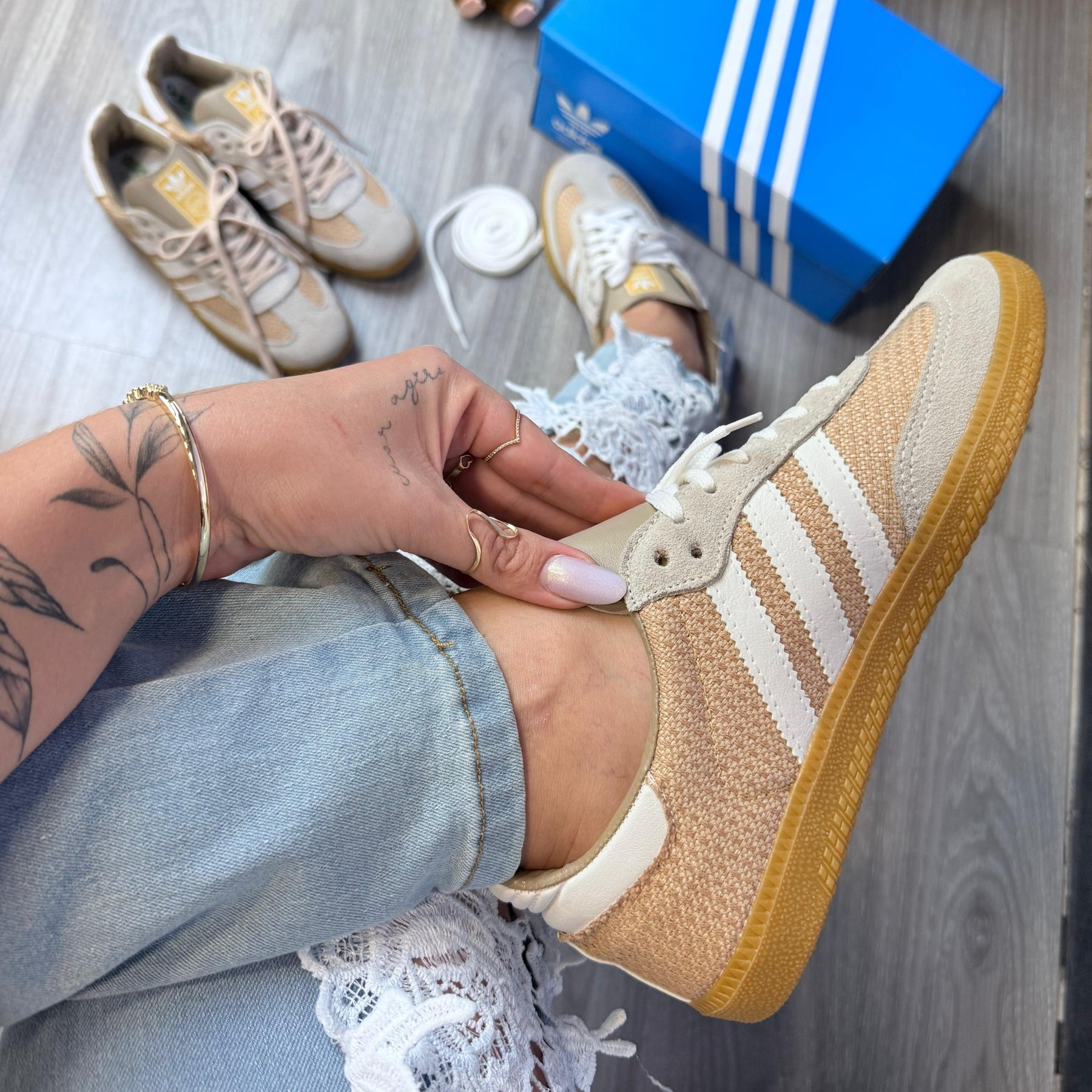 Tênis Samba Palha - Lançamento