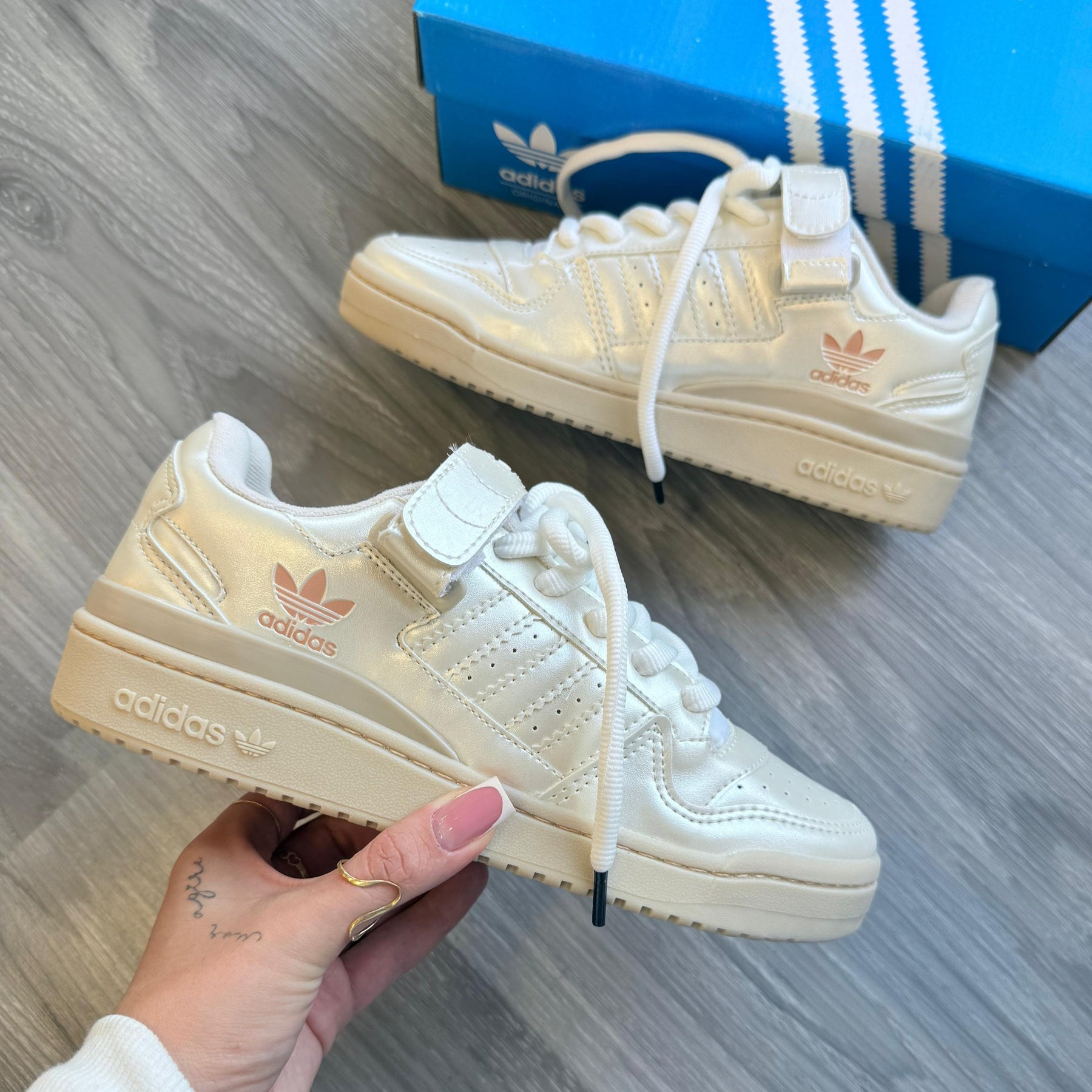 Tênis Fórum Low Pérola - (Edição Limitada).