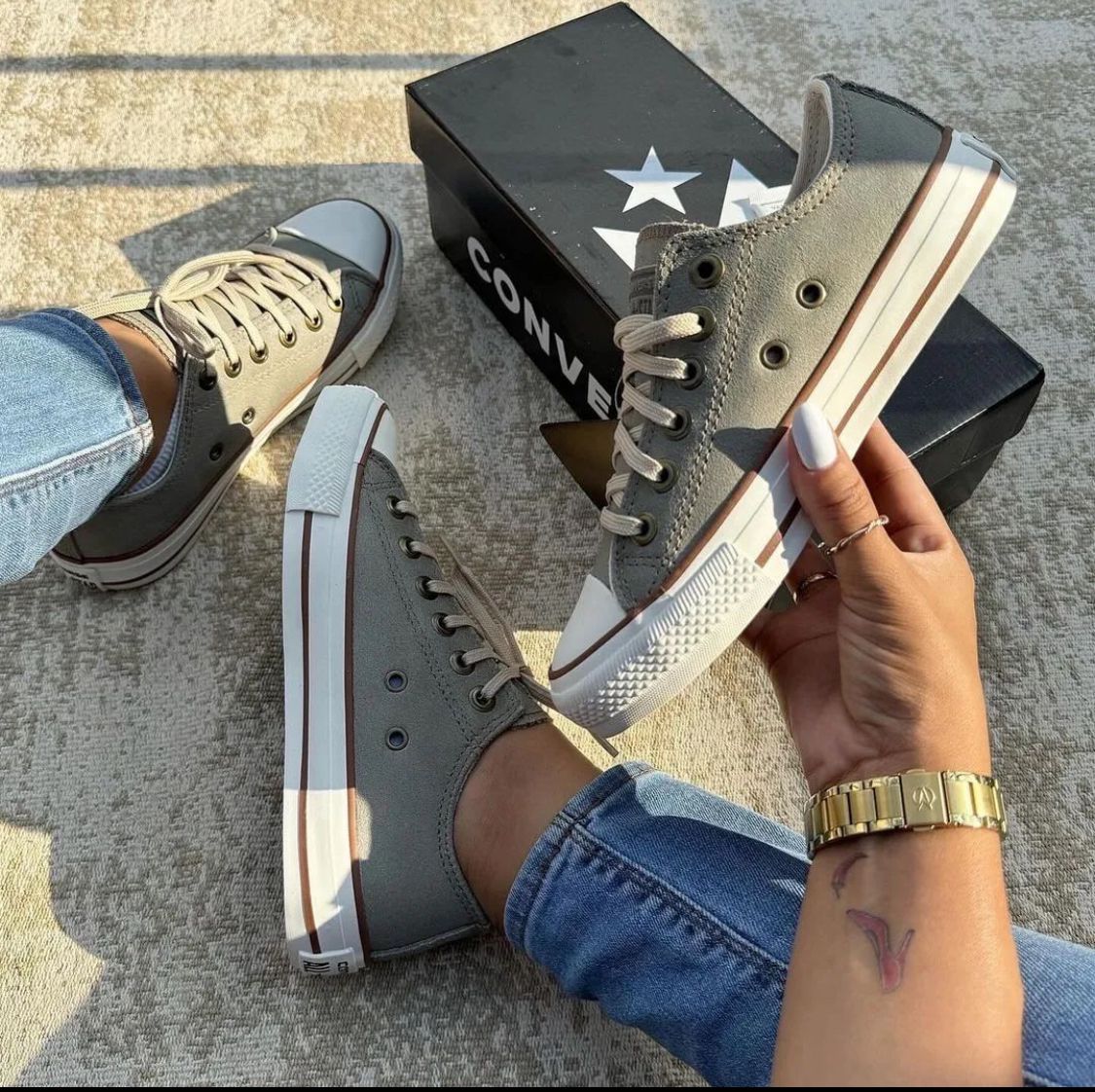 Tênis All Star Premium.