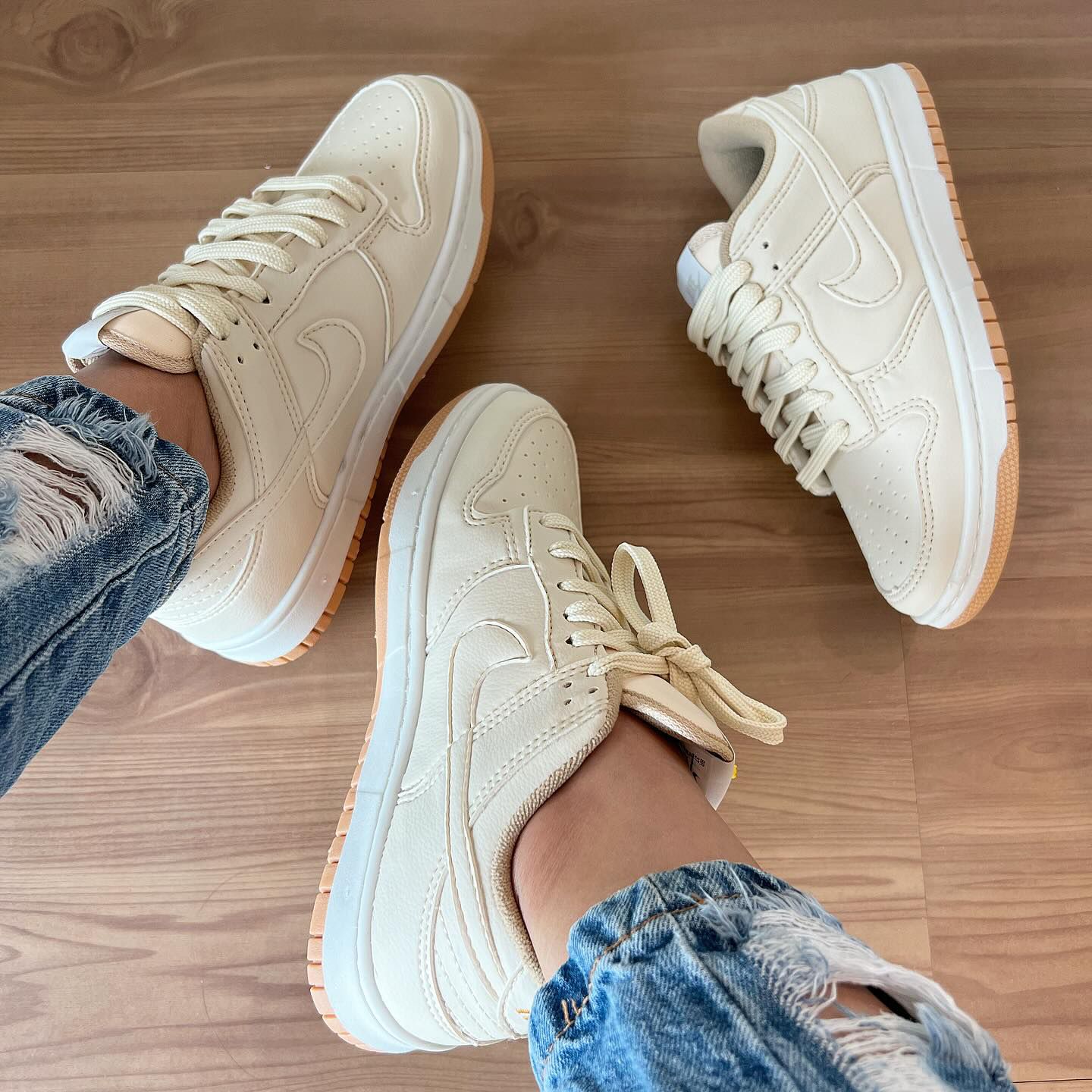 Nike Air Dunk Bege Corda - Premium